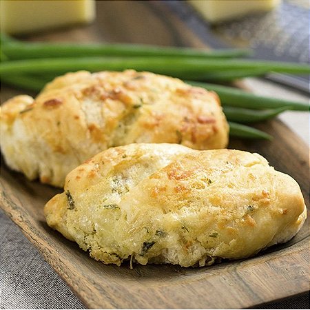 Pão de Cebola Recheado Pré-assado e Congelado Via Pane - 5kg