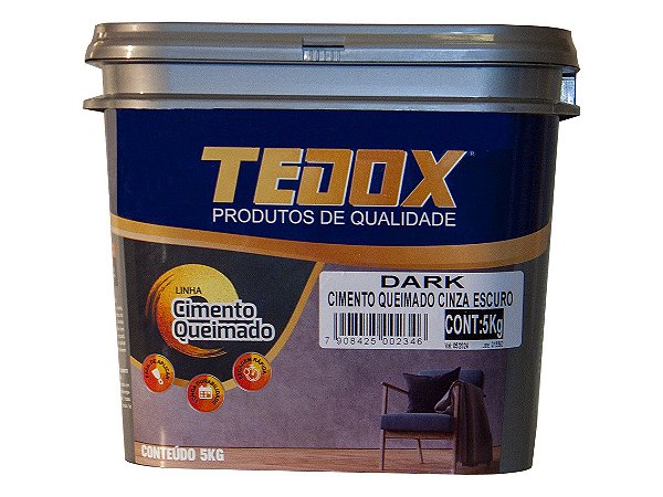 Cimento Queimado Dark Tedox