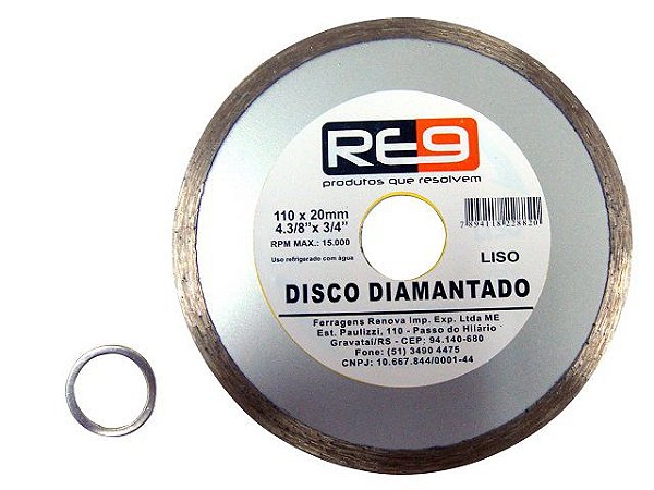 Disco Diamantado Liso