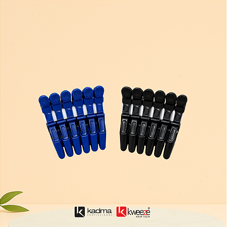 Clip Crocodilo - pacote com 6 unidades