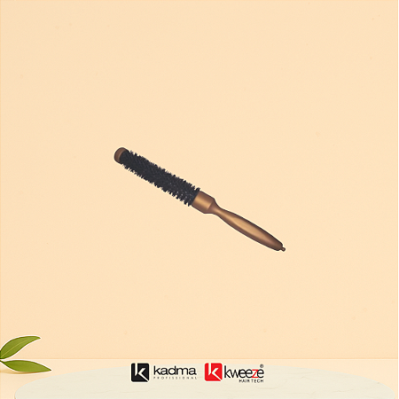 Escova Térmica Longa Dourada tamanho P