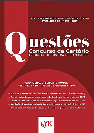 Questões Concurso de Cartório Tribunal de Justiça de São Paulo
