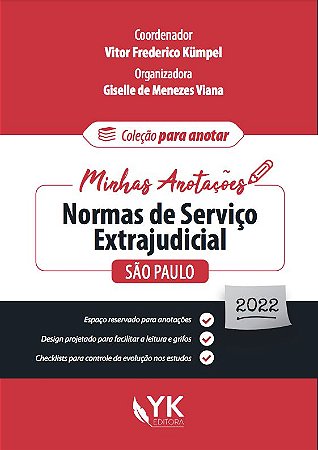Minhas Anotações, Normas de Serviços Extrajudicial São Paulo