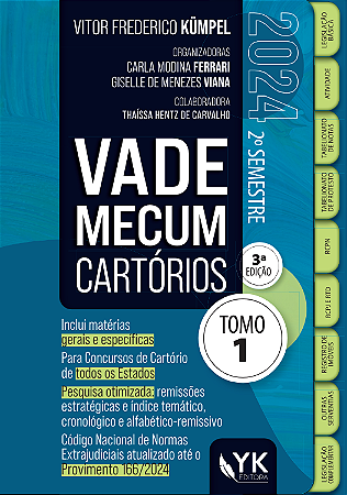 Vade Mecum Cartórios 2024 2ª Semestre (Pré-venda)