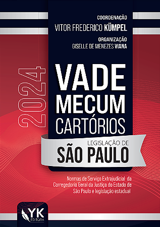 Vade Mecum Cartórios 2024 - Legislação de São Paulo (Pré-venda)