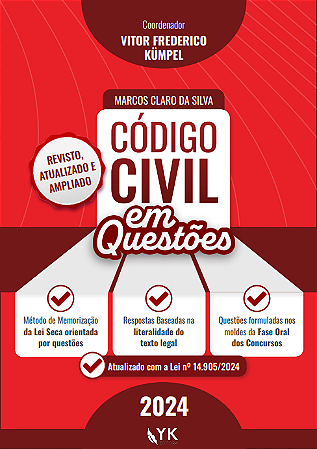 Código Civil em Questões 2ª Edição Pré-venda