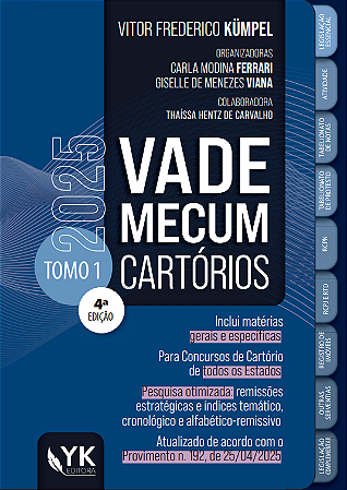 Vade Mecum Cartórios 2025 Pré-Venda