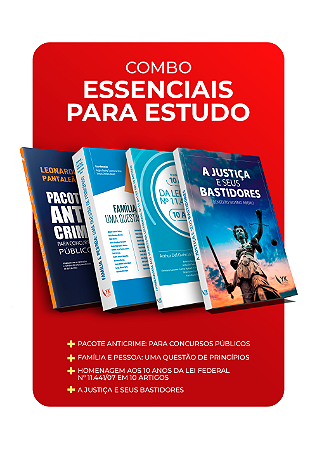 Combo: Essenciais para Estudo