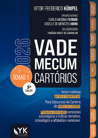 Vade Mecum Cartórios 2026 - Pré-Venda - Lote promocional exclusivo
