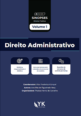 Coleção Sinopses - Direito Público - Direito Administrativo Volume 1 Pré-venda