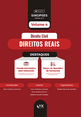 Coleção Sinopses - Direito Civil: Direitos Reais Volume 4 - Pré-venda