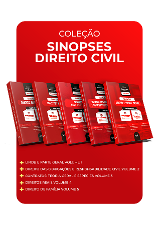 Coleção - Sinopses Direito Civil