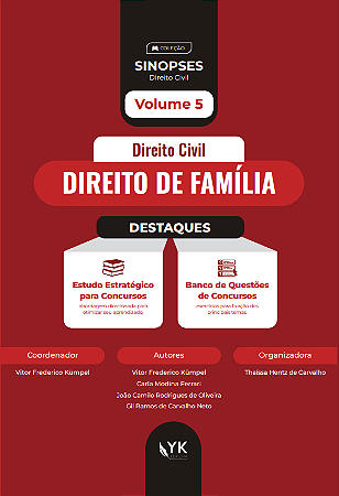 Coleção - Sinopses Direito Civil: Direito de Família Volume 5 - Pré-venda