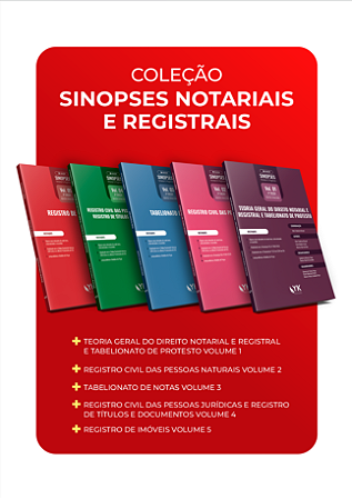 Coleção - Sinopses Notariais e Registrais - Pré-venda