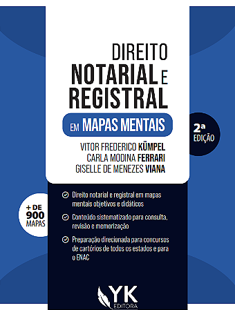 Direito Notarial e Registral em Mapas 2ª Edição - Pré-venda
