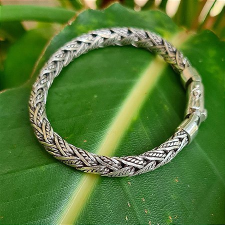 Pulseira Bali em Prata 925 - Aroeira Pratas