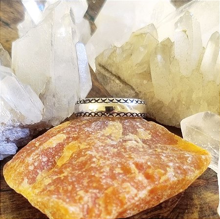 Anel Aliança Boho em Prata 925