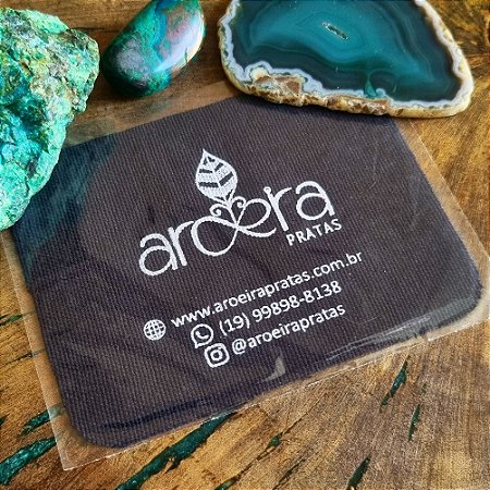Flanela Mágica de Limpeza Aroeira Pratas