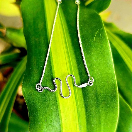 Pulseira Cobra em Prata 925