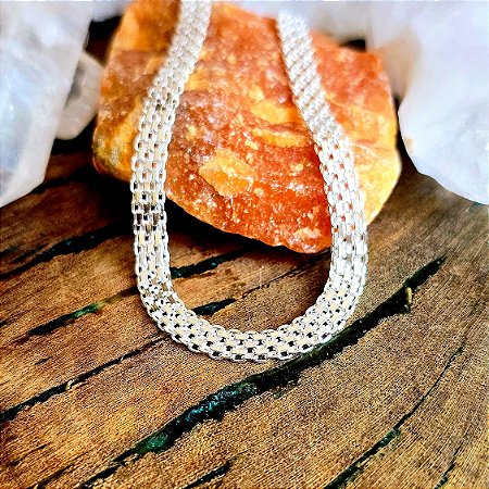 Pulseira Bismarck em Prata 925