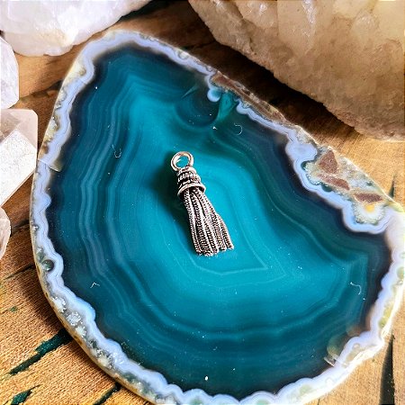 Pingente Tassel em Prata 925