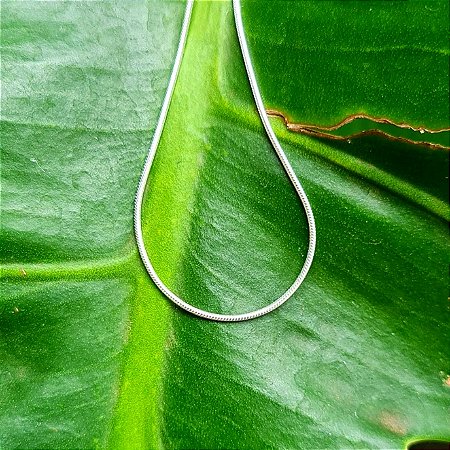 Pulseira Rabo de Gato em Prata 925