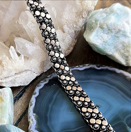 Pulseira Bali Pikun 3 Fileiras em Prata 925