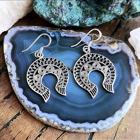 Brinco Balinês Filigrana em Prata 925