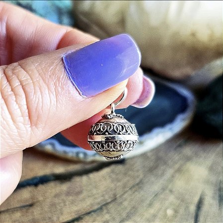 Pingente Chamador de Anjos em Prata 925