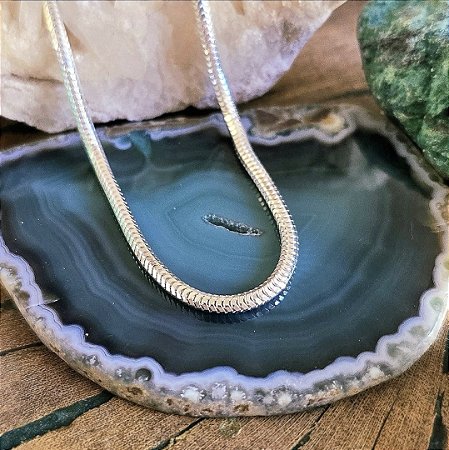 Pulseira Rabo de Gato em Prata 925