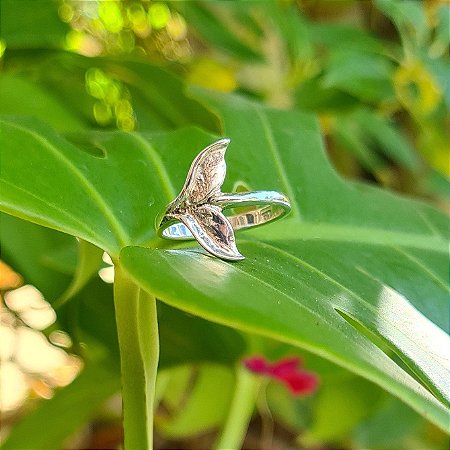 Anel Cauda de Sereia em Prata 925