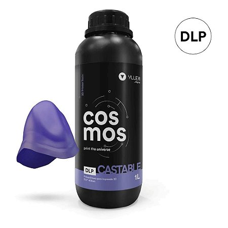 Cosmos DLP405nm - Castable - 1Litro | Resina para impressão 3D