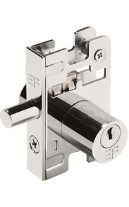 Miolo Para Fechadura De Porta Vidro Modelo 1520 Redondo