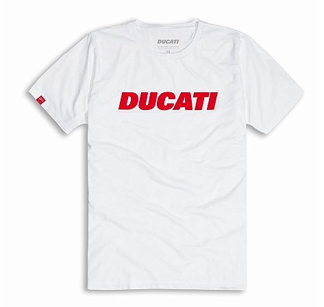 Camiseta Ducati Modelo Ducatiana Branca