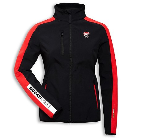 JAQUETA SOFTSHELL DUCATI CORSE THRILL FEMININA | DUCATI