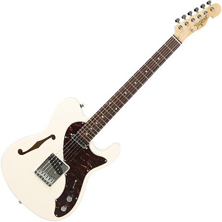 Guitarra Tagima Telecaster Semi Acústica T-484 Branco