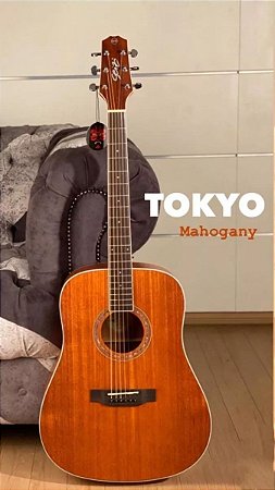Violão Seizi Tokyo Folk Mahogany