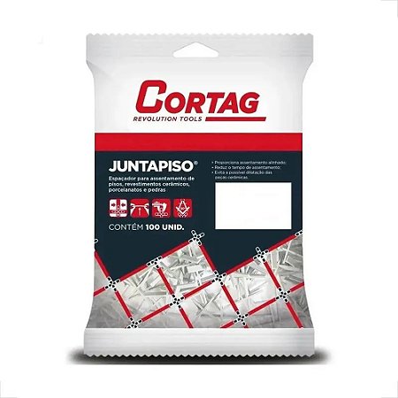 Espaçador Para Piso 1,5mm C/100 unid - CORTAG