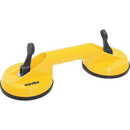 Ventosa Dupla Capacidade Máxima de 50KG (25KG Por Ventosa) - VONDER