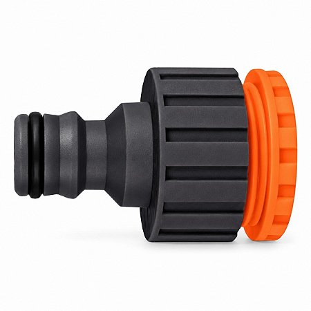 Adaptador Fêmea com Rosca 3/4'' e Redução 1/2" em Plástico Jardim Ref.78502/000 - TRAMONTINA