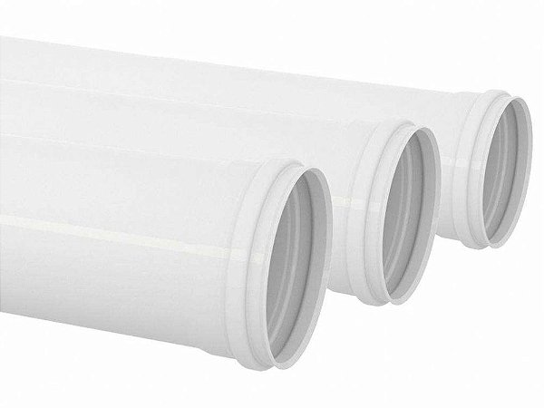 Tubo Esgoto PVC 40mmX6m (1.1/2 Pol) - MULTILIT