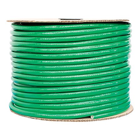 Mangueira Jardim Siliconada Trançada Verde e Branca 1/2 X 2mm 200M - TAFORT