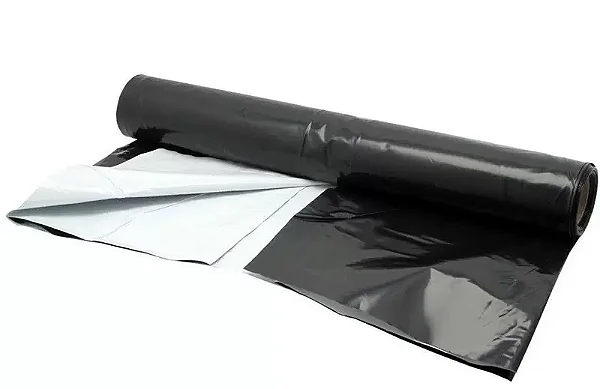 Lona Silagem Dupla Face Preta e Branca 8x50M 42KG - TECHSILO