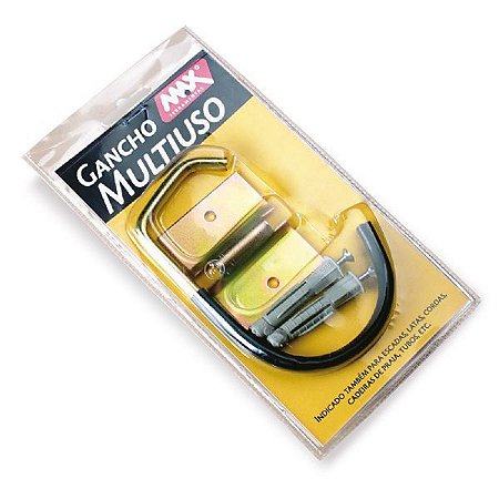 Gancho Multiuso Blister - MAX FERRAMENTAS
