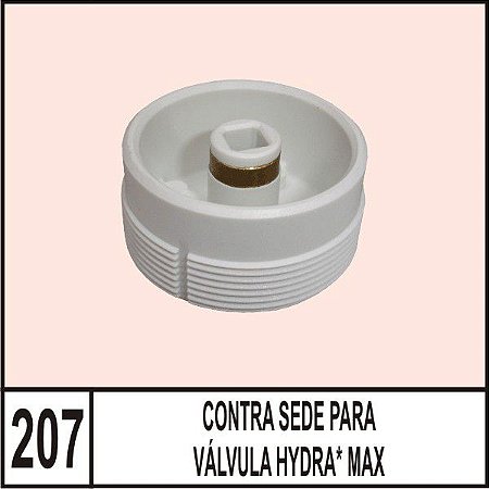 Contra Sede para Valvula Hydra Max - MIX PLASTIC