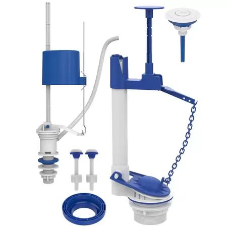 Kit Completo P/ Caixa Acoplada C/ Acionador Superior S/ Mini Registro (340292-46) - BLUKIT