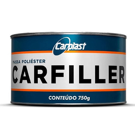 Massa Poliéster Carfiller 750g - MAXI RUBBER