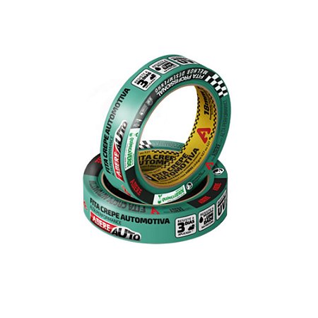 Fita Crepe Automotiva Verde 525 24mmX50m Pct C/ 5 - ADERE