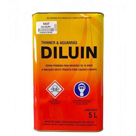 Aguarrás 5L - DILUIN
