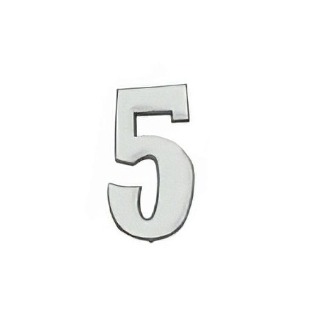 Número Alumínio Polido Nº 5 - SPLENDORE